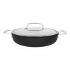 28 cm PTFE Serving pan with lid,,large
