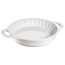 Staub Ceramique, 24 cm Ceramic Pie dish pure-white