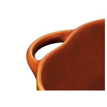 Ceramic Cocotte | Tarçın | 12 cm | 500 ml | Balkabağı,,large 4