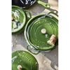 Cast Iron, 5.5 qt, Round, Cocotte, Pistachio, small 16