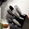 Diamond, 10-pcs, Knife block set, grey, small 11