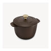 La Cocotte, Ris Cocotte 16 cm / 1,75 l, Rund, Chokolade, St&oslash;bejern, small 2