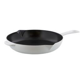Staub Cast Iron - Fry Pans/ Skillets, 10-inch, Fry Pan, white