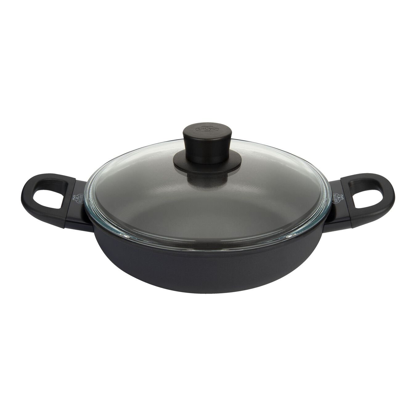BALLARINI Avola Aluminium round Saucier and sauteuse with glass lid