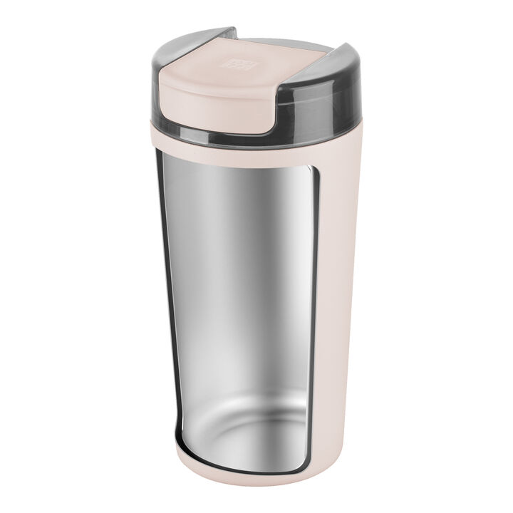 Thermo Plus, Thermo mug, 480 ml, stainless steel, pink, large 3