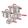 Emilia, 10 Piece 18/10 Stainless Steel Cookware set, small 1