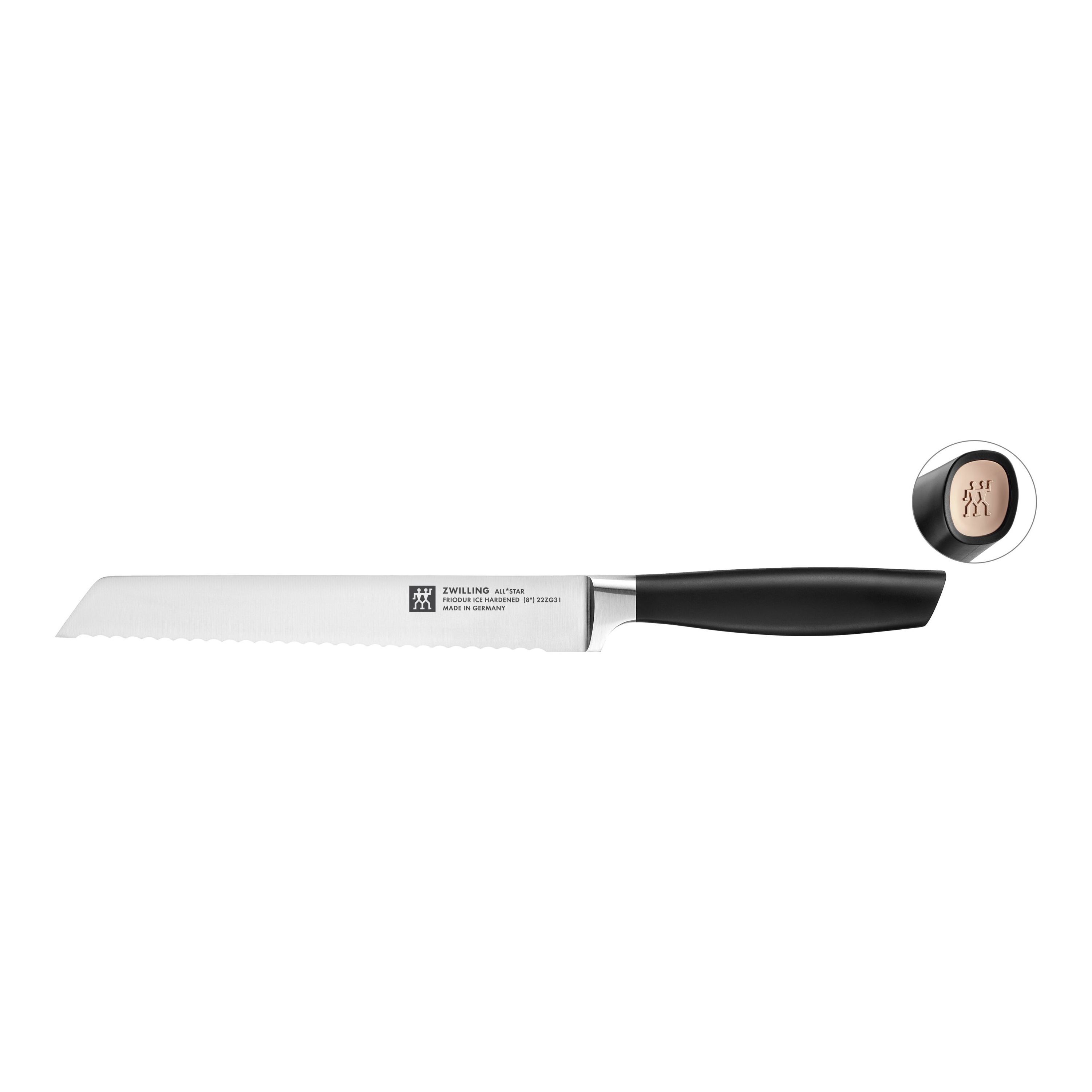 ZWILLING All * Star Couteau à pain 20 cm, or rose