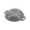 Specialities, 30 cm Cast iron Wok with glass lid graphite-grey, small 2