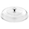 10-inch glass Domed Lid,,large