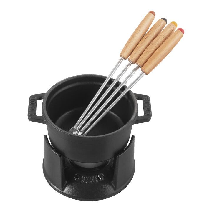 Buy Staub Cast Iron Fondue Set