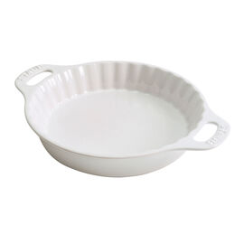 Staub Ceramic - Pie Dishes, 9-inch, Pie dish, white