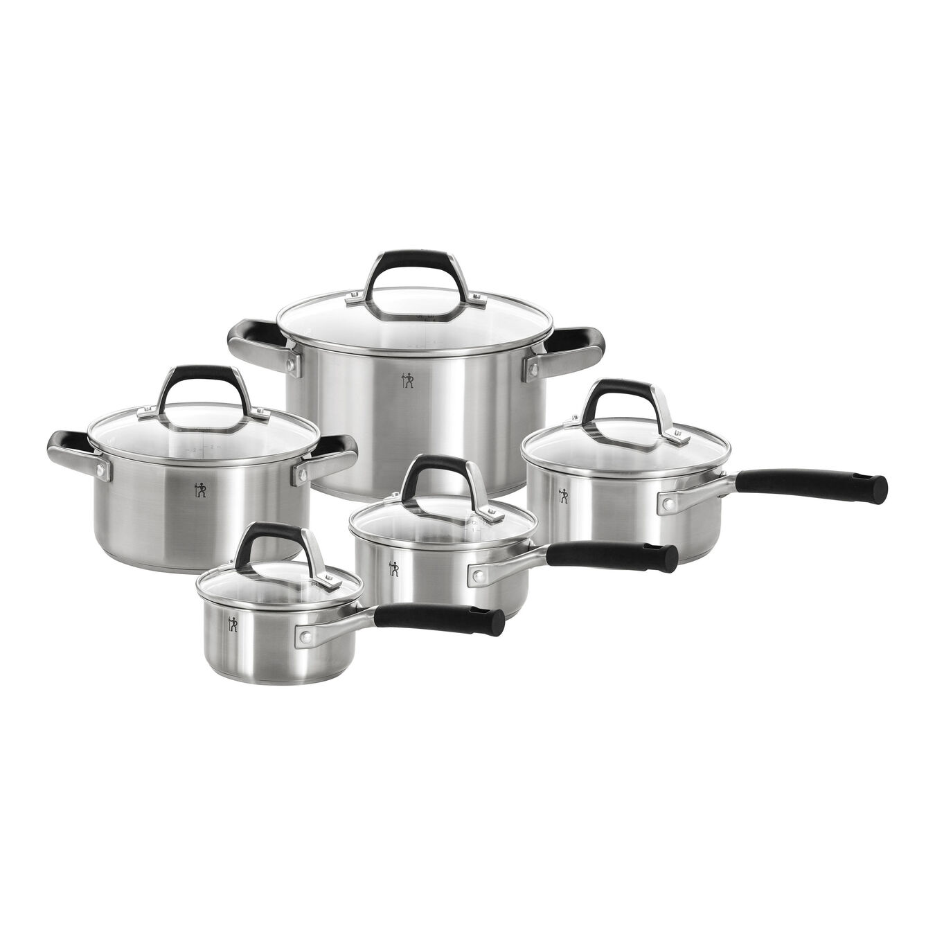10 Piece 18/10 Stainless Steel Cookware set,,large 1