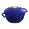La Cocotte, 16 cm round Cast iron French oven dark-blue, small 1