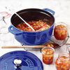La Cocotte, 3.7 l cast iron round Cocotte, Blueberry, small 5