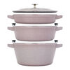 Cast Iron, 4-pc Stackable Set, Lilac, small 1