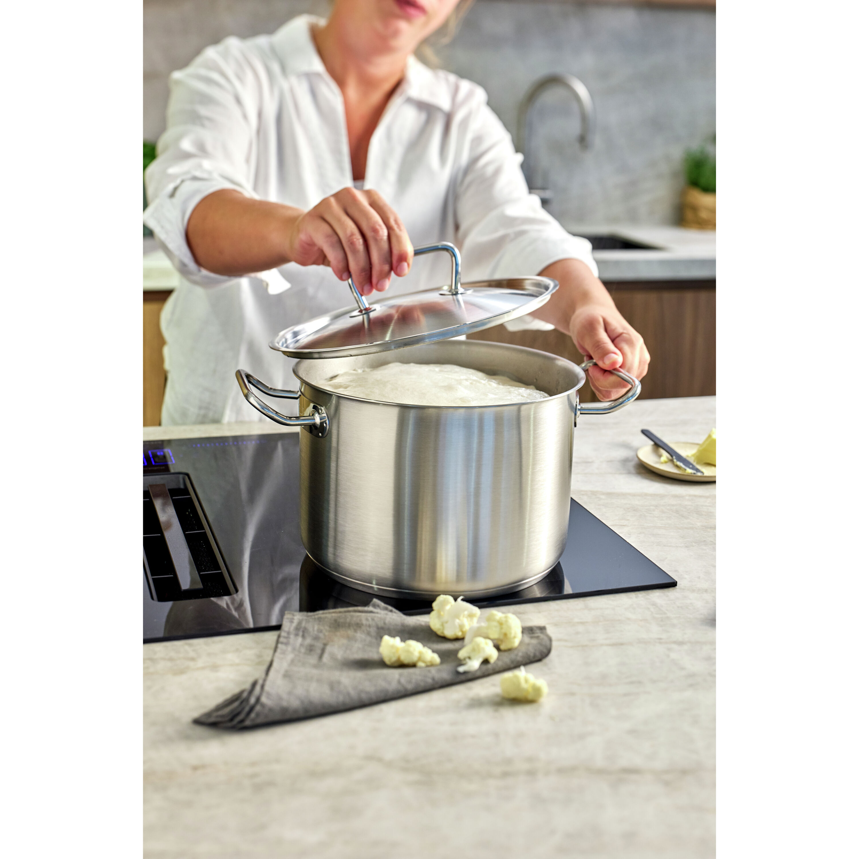 Demeyere Classic Pro 3 Soeppan 26 cm / 12 l - Classic Pro 3 - Demeyere