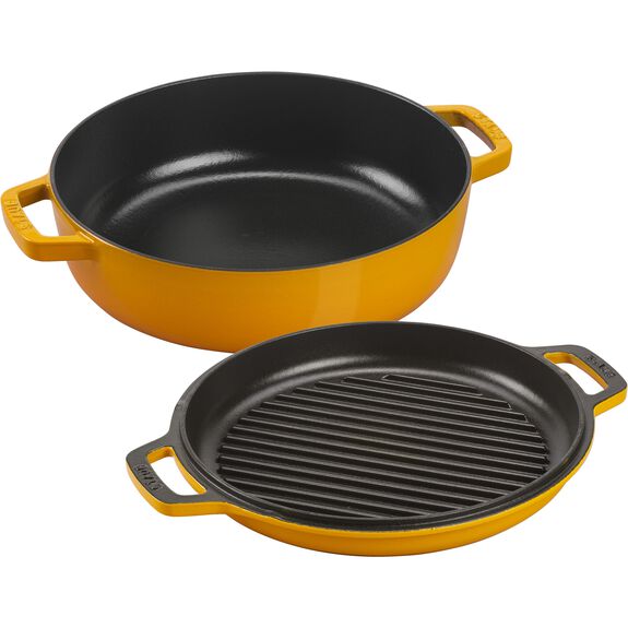 Buy Staub Cast Iron Braise + grill