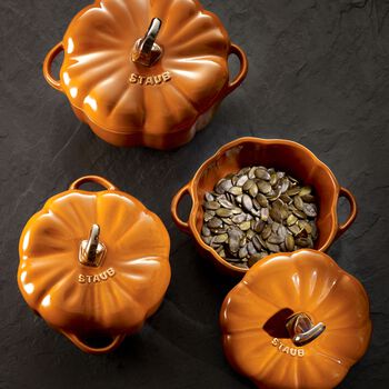 Ceramic Cocotte | Tar&ccedil;ın | 12 cm | 500 ml | Balkabağı,,large 7