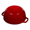 La Cocotte, 3.6 l cast iron round Winter Essential French Oven, cherry - Visual Imperfections, small 2