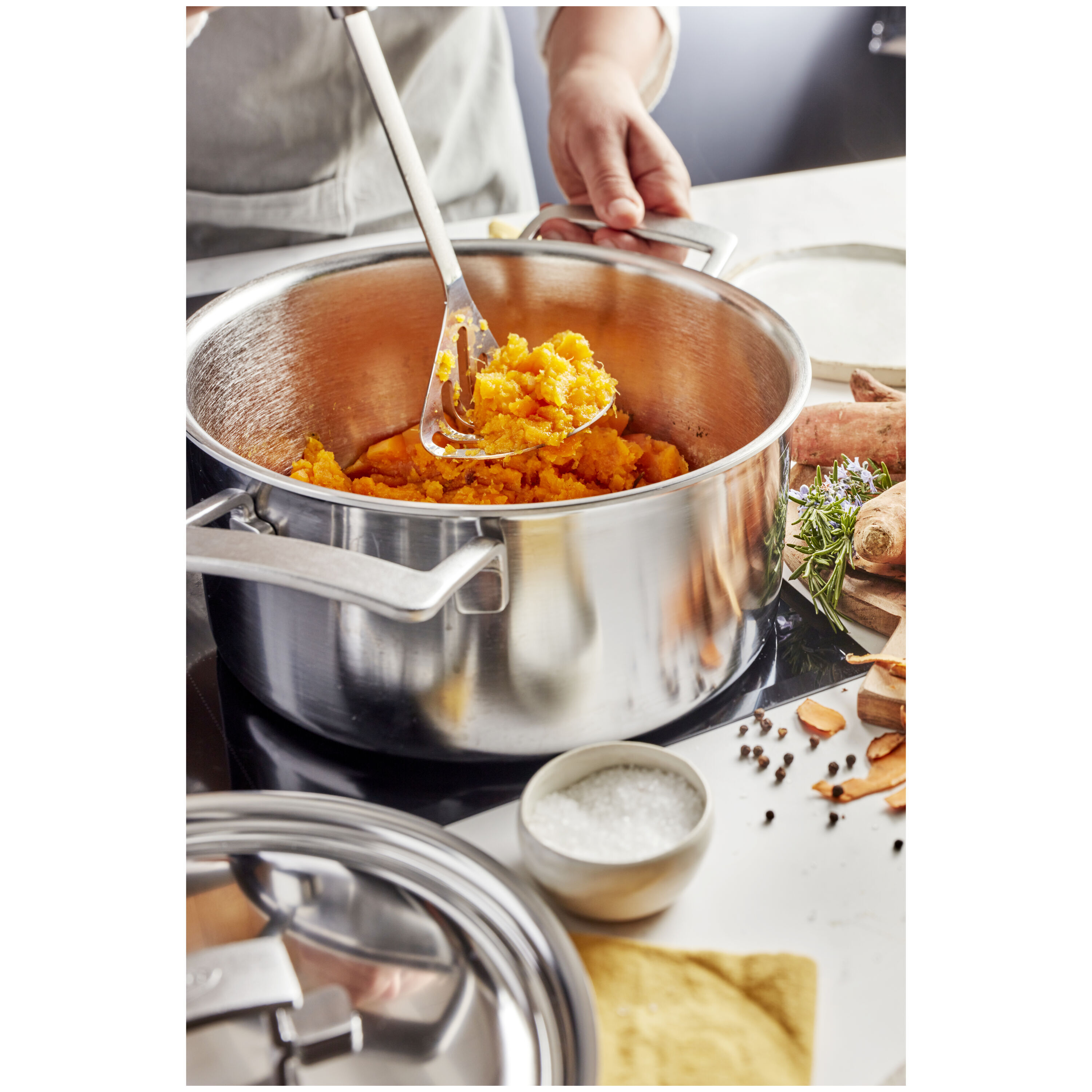Demeyere Industry 5 Kookpan met deksel 18 cm / 2,2 l - Industry 5 - Demeyere