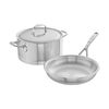 3 Piece 18/10 Stainless Steel Cookware set,,large