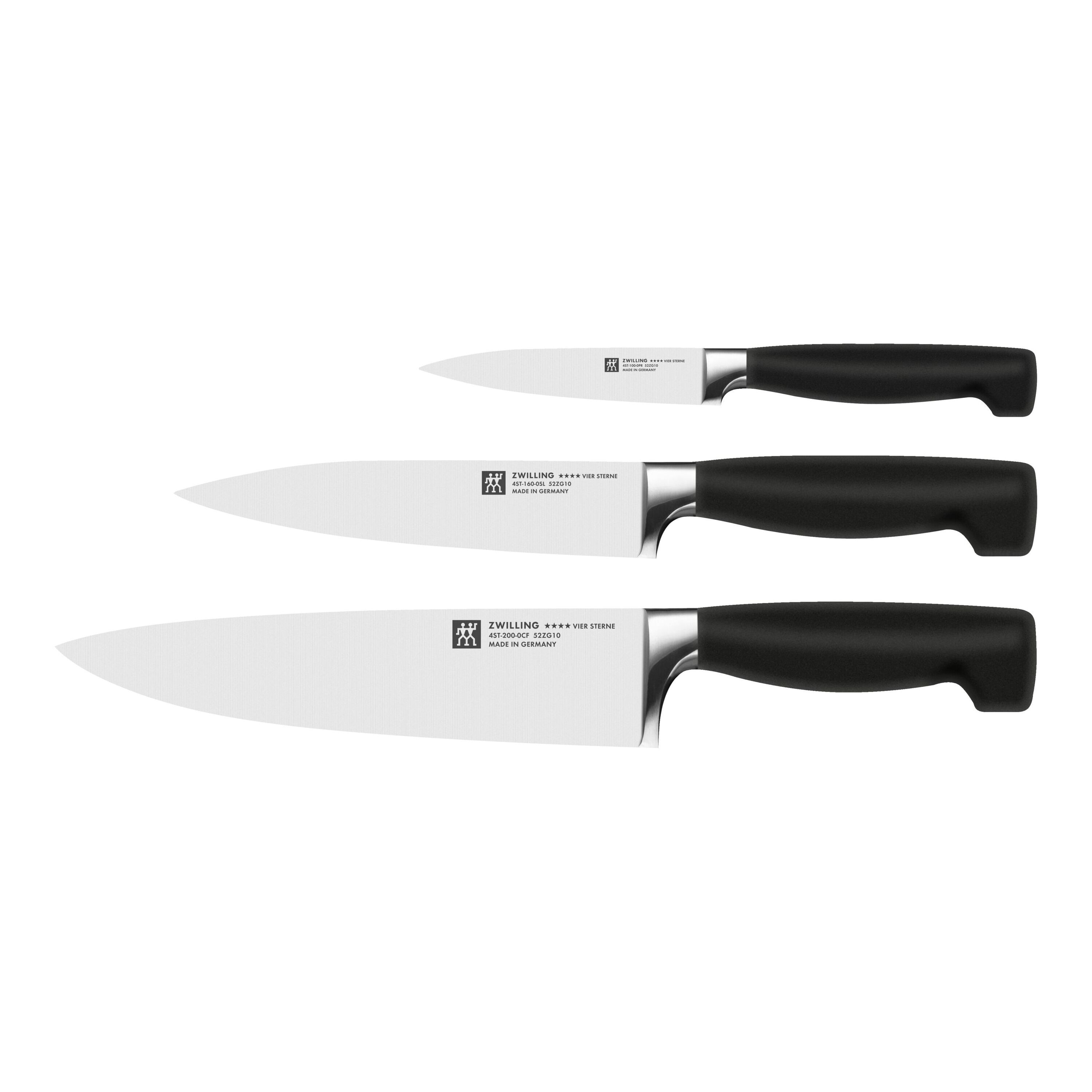 ZWILLING **** VIER STERNE Messerset 3-tlg Image