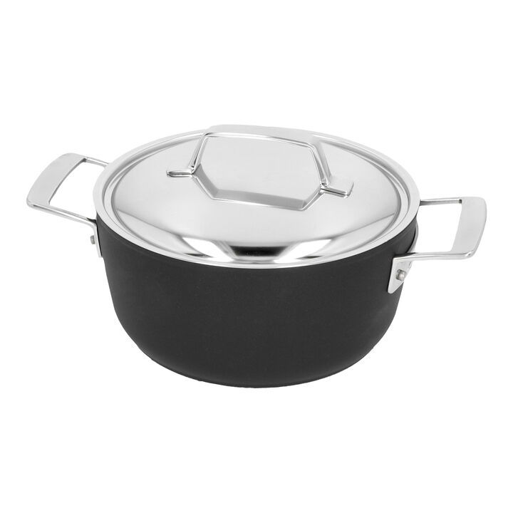 Alu Pro 5, Kookpot met deksel Duraslide Titanium 20 cm / 2,5 l, large 2