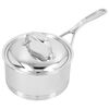 16 cm 18/10 Stainless Steel Saucepan with lid silver,,large