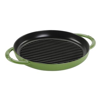 round, Grill pan, lime green,,large 1