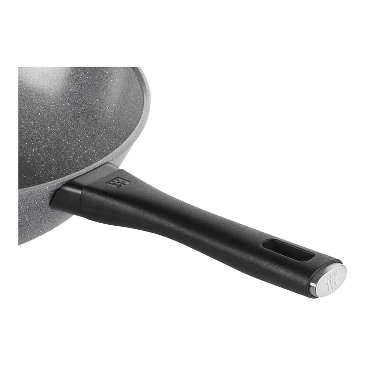 Terreno Plus, Wok, 28 cm, alluminio, Rivestimento antiaderente con base dura al Titanio senza Pfas, large 3