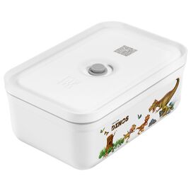 ZWILLING Fresh & Save, large DINOS Vacuum lunch box, plastic, white-grey