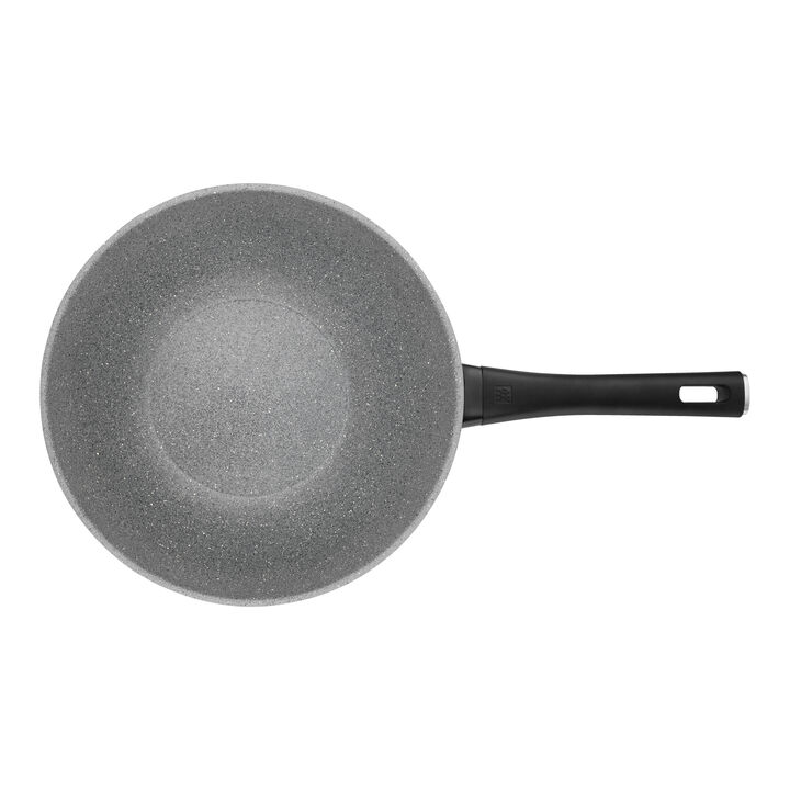 Terreno Plus, Wok, 28 cm, alluminio, Rivestimento antiaderente con base dura al Titanio senza Pfas, large 2