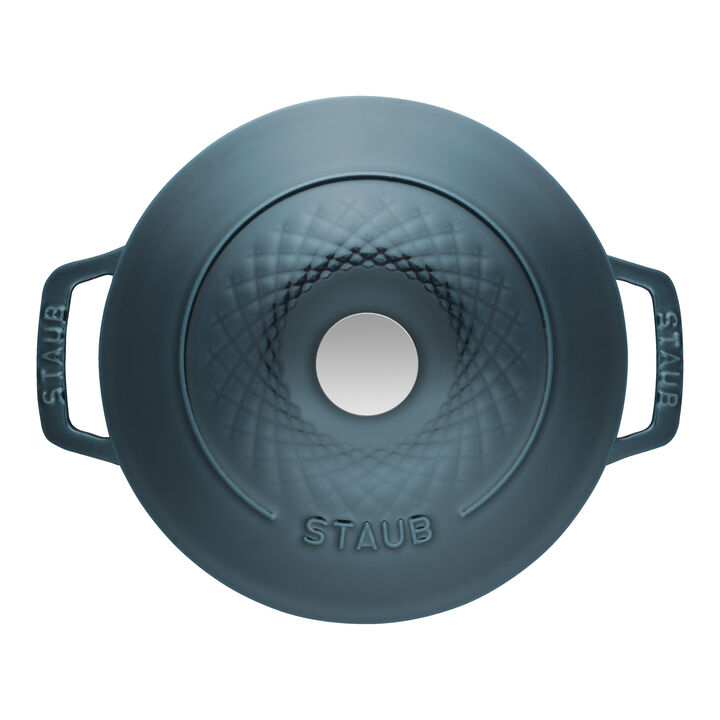 鋳物ホーロー鍋, ツイストココット 20 cm, ラウンド, ラ・メール, 鋳鉄, large 3