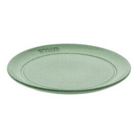 Staub Dining Line, Prato plano 15 cm, Cerâmica, Verde seco