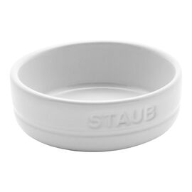 Staub Dining Line, 4-pc, condiment dishes, white