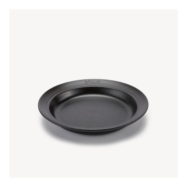 Dining Line, ディーププレート 24 cm, セラミック, ブラック, large 2