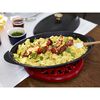 Cast Iron - Specialty Items, 12.25 inch, Oval, Covered Fish Pan, Black Matte, small 5