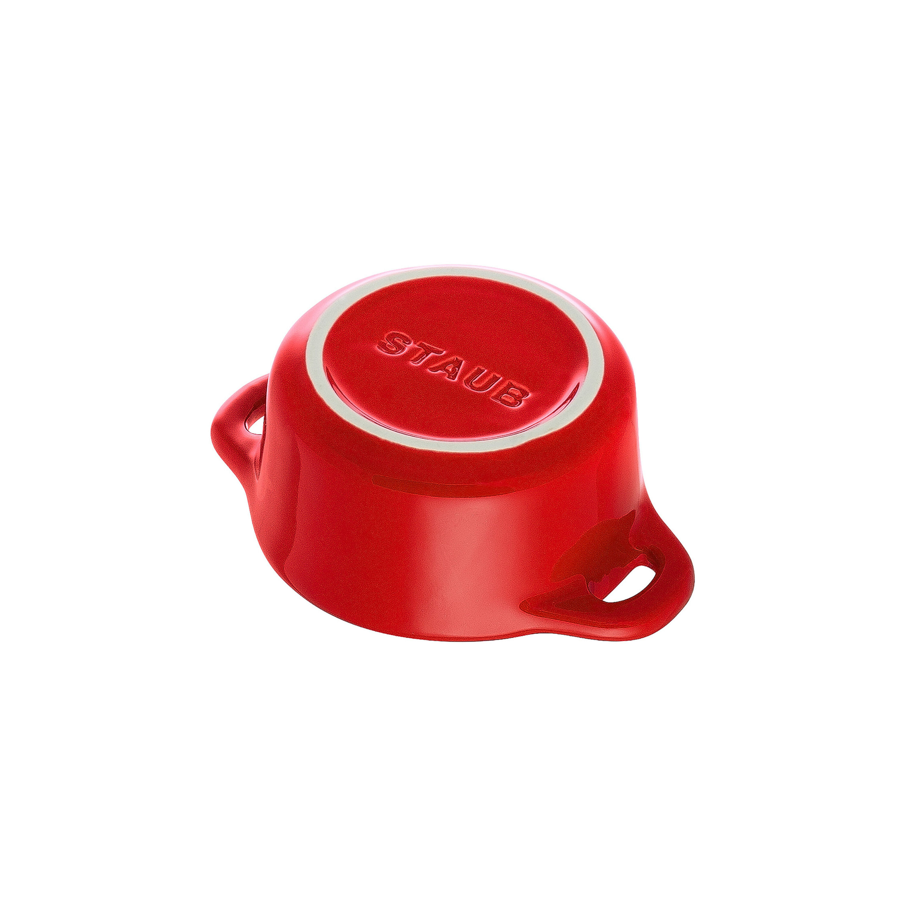 Staub Ceramique Mini braadpan 10 cm / 200 ml, Rond, Kersenrood - Ceramique - Staub