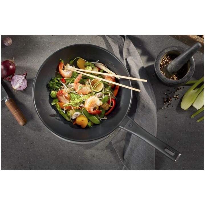 Shine, Wok 30 cm, Aluminium, large 3