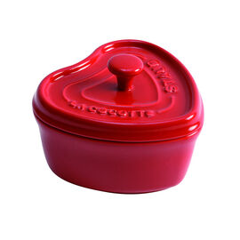 3-pc, Mini Heart Dutch Oven Set, cherry