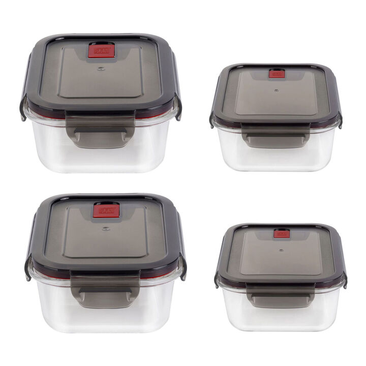 BATCH COOKING - FROM FREEZER TO OVEN SQUARE SET 4PC, large 1