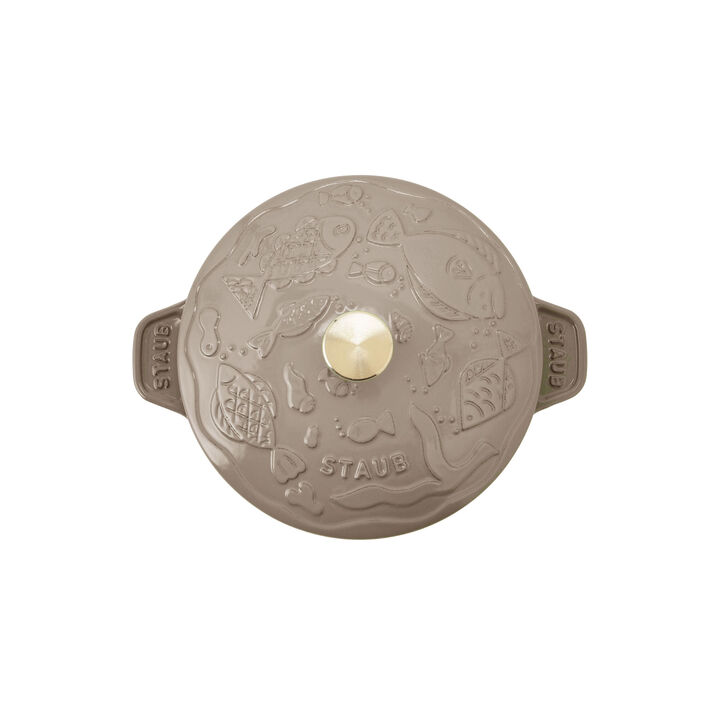 Specialities, ホットプレート オーシャン ラウンド 20 cm, 鋳鉄, large 2