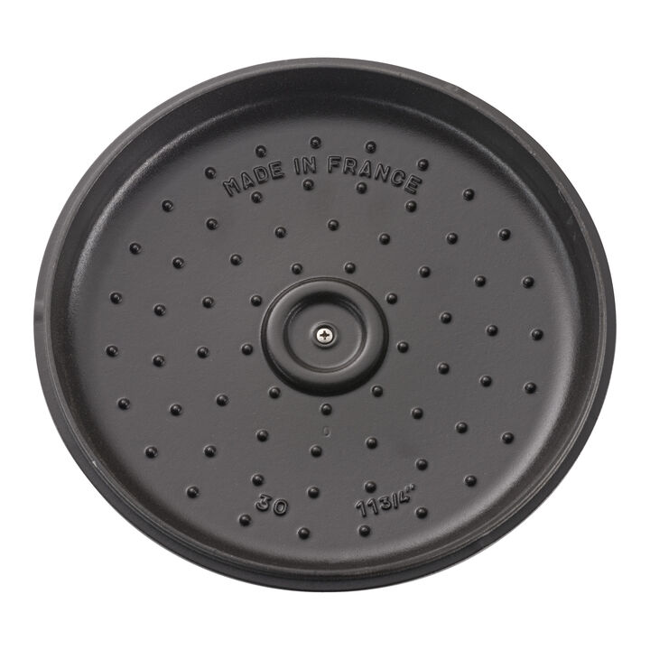Cast Iron, 3.5 qt, Braiser, Black Matte, large 4