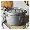Cast Iron, 5 qt, Round, Tall Cocotte, Graphite Grey - Visual Imperfections, small 4