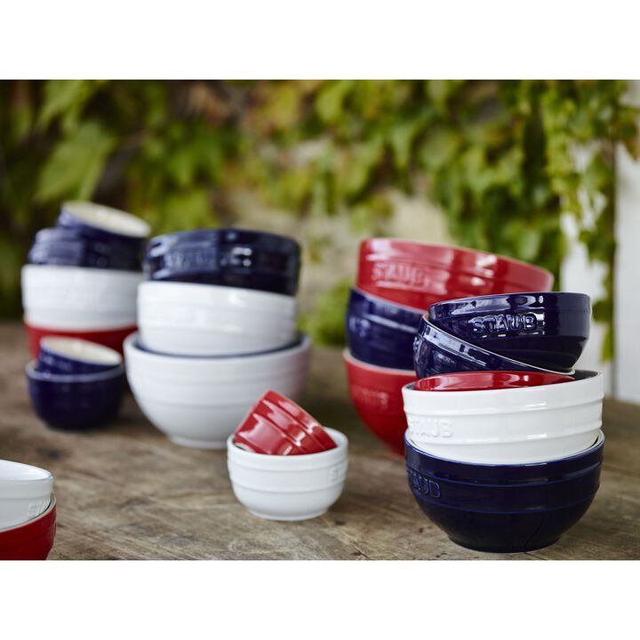 Ceramique, Schüssel 12 cm, rund, Weiß, Keramik, large 4