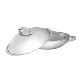 Wok, 32 cm / 12.5 inch, 18/10 Stainless Steel