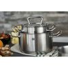 TWIN Classic, 4-pcs 18/10 Stainless Steel Pot set silver, small 3