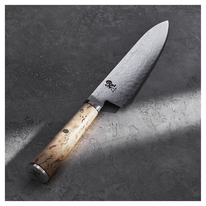 Miyabi Birchwood SG2 Carbon Steel Chef’s Knife 8-inch