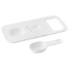 Fresh & Save, CUBE-set, M / 5-delig, transparant-wit, small 10