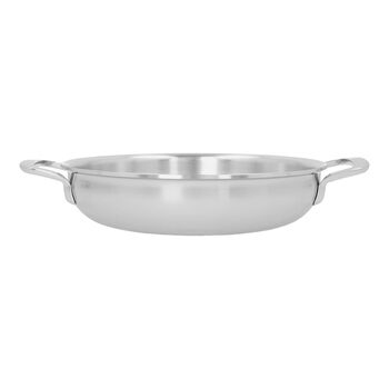 24 cm / 9.5 inch 18/10 Stainless Steel Frying pan with 2 handles,,large 1